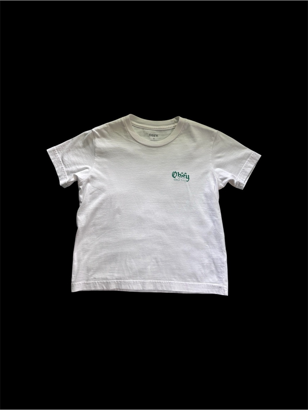 Obey / White Tee